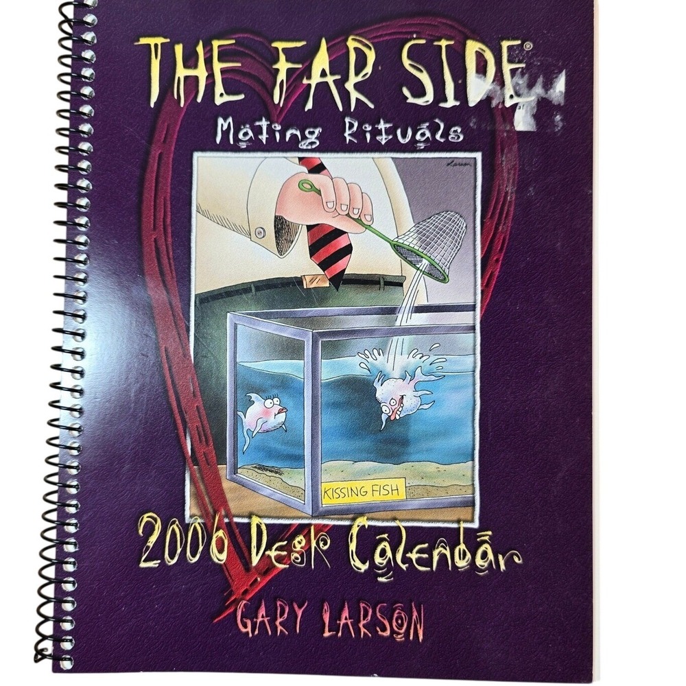 2006 THE FAR SIDE Mating Rituals Desk Calendar‎ by Gary Larson BRAND NEW